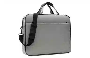 泰克森 商务拉链开合 尼龙 电脑包手提包 常规 男女同款情侣款 黑色灰色