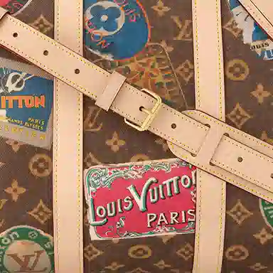 LOUIS VUITTON keepallBandoulire 45 Flight mode Monogram