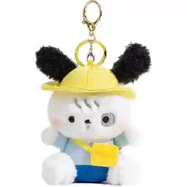 兰妮诗 上学系列 小狗小兔小熊上学 玩偶 毛绒挂件