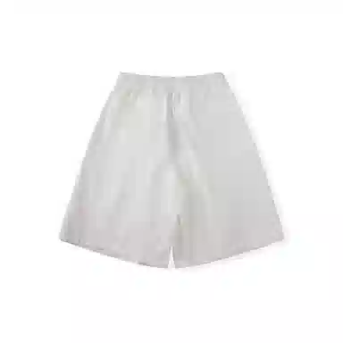 我是大卫 夏季新款复古工装纯色休闲短裤 男款 白色