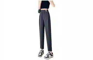 棉购 纯色简约休闲西装裤 女款