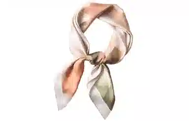 优幽兰 清新淡雅四季通用搭配衬衫洋气护颈高级感印花中国风穿搭 丝巾 女款