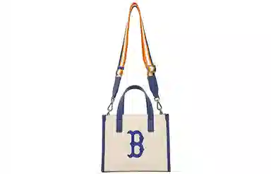 MLB Mini Tote Bag Blue White