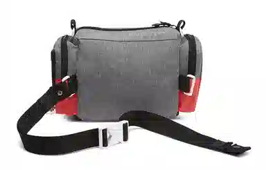 Jordan Patch Multi-Pocket Waist Bag Carbon Gray