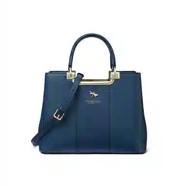 红蜻蜓 经典妈妈包复古简约设计通勤实用大容量拉链开合 牛皮 单肩包斜挎包手提包 常规 女款 米白色