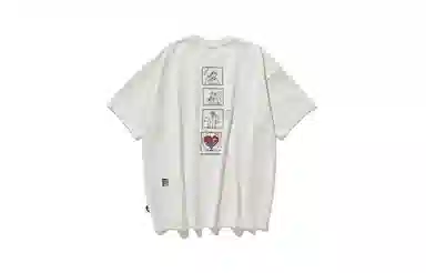 nautica white sail x POPBOY SS24 T