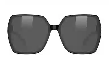Helen Keller Square Sunglasses