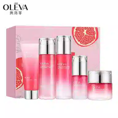 奥洛菲红石榴鲜萃赋活礼盒 保湿补水滋润护肤化妆品套盒