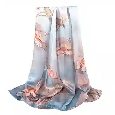 上海故事 真丝方巾 春望 桑蚕丝 丝巾 女款 礼盒装