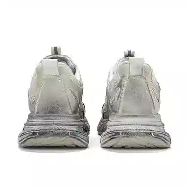 双星八特 潮流经典透气圆头舒适休闲撞色厚底增高百搭运动 防滑耐磨 低帮 老爹鞋 男女同款