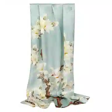 上海故事 真丝方巾 春望 桑蚕丝 丝巾 女款 礼盒装