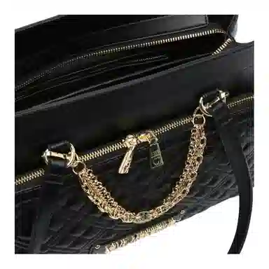 Love Moschino Quilted Tote Black