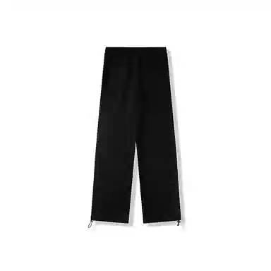 我是大卫 潮流束脚薄款宽松百搭休闲裤 男款 黑色