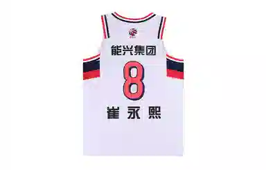 LiNing CBA Basketball Jersey White