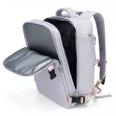 阿尔派妮 大容量学生百搭短途出差旅游行李多功能干湿分离独立鞋袋 织物 旅行包电脑包书包背包双肩包 男女同款情侣款 多色