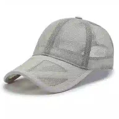 啄木鸟 镂空夏凉帽透气 薄款帅气 鸭舌帽 男款