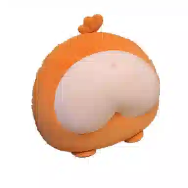 润灿 蜜桃臀柯基屁屁 玩偶 毛绒公仔 可爱超萌