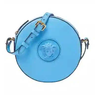 Versace La Medusa Chain Bag Blue