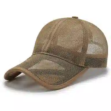 啄木鸟 镂空夏凉帽透气 薄款帅气 鸭舌帽 男款