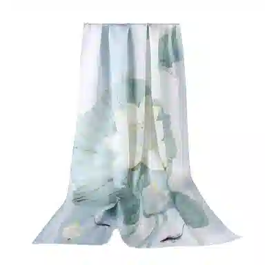 上海故事 真丝方巾 春望 桑蚕丝 丝巾 女款 礼盒装