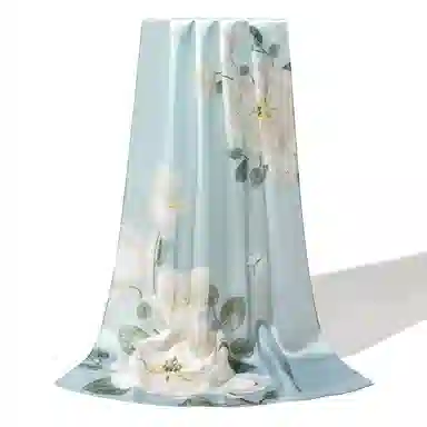 上海故事 国色天香真丝春宠芍药桑蚕丝 丝巾 女款