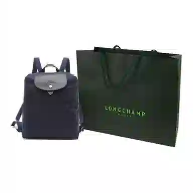 Longchamp Le Pliage Green Navy
