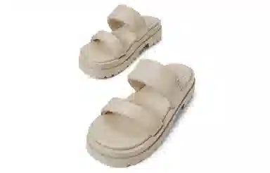 CHARLESKEITH ck PU EVA 4.2cm TaupeLight BlueBlack