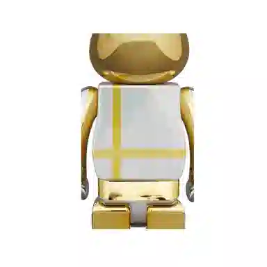 BERBRICK MEDICOM TOY PLUS SILVER CHROME Ver.