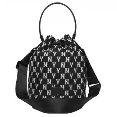 MLB Monogram Bucket Bag Black