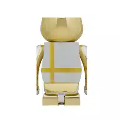 BERBRICK MEDICOM TOY PLUS SILVER CHROME Ver.