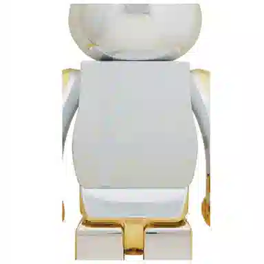 BE@RBRICK Gold Chrome