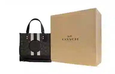 COACH Dempsey 22 Logo Tote