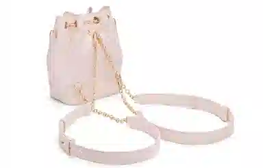 Charles & Keith Quilted Chain Backpack