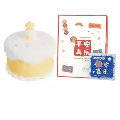 胖胖龙 生日蛋糕小夜灯 可爱拍拍硅胶灯 儿童玩具