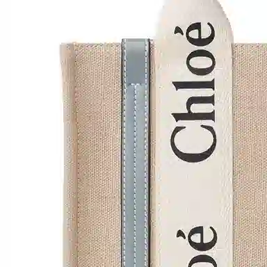 Chloe Woody Logo Tote