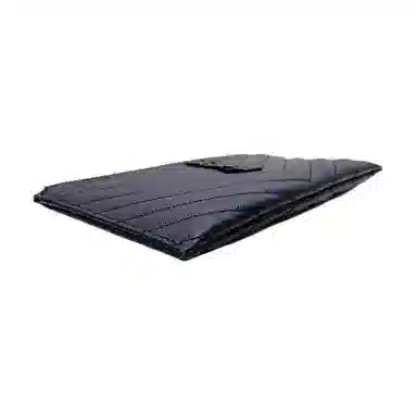 SAINT LAURENT YSL Monogram Quilted Leather Clutch