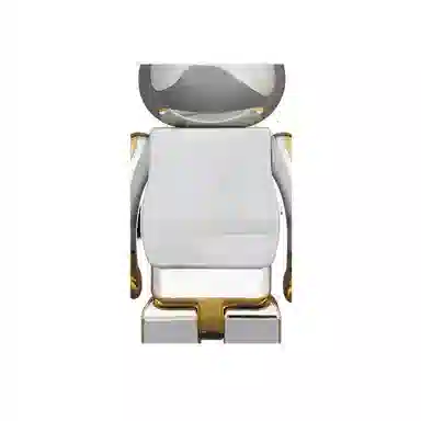 BE@RBRICK Gold Chrome