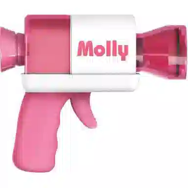 POP MART Molly Heart Signal Series Bubble Machine