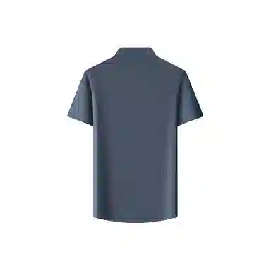 富铤 休闲通勤翻领短袖衬衫 男款