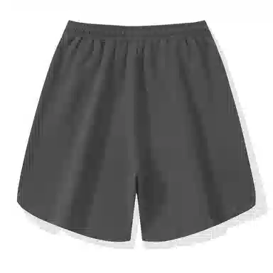 三体 问题系列  简约纯色基础百搭宽松直筒松紧系绳美式复古高街潮牌时尚舒适学生多巴胺个性薄款跑步健身休闲短裤 男女同款