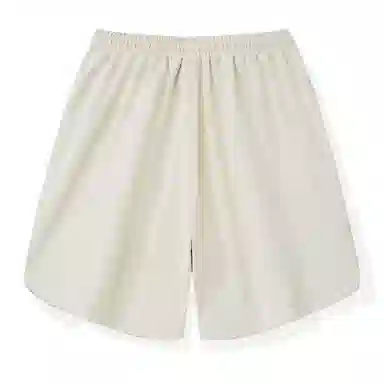 三体 问题系列  简约纯色基础百搭宽松直筒松紧系绳美式复古高街潮牌时尚舒适学生多巴胺个性薄款跑步健身休闲短裤 男女同款