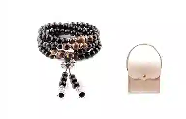 鸳鸯金楼 复古国潮 佛珠转运多圈叠戴 简约小众高级感 手串 男女同款情侣款