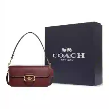 COACH Morgan 27 Cherry Red