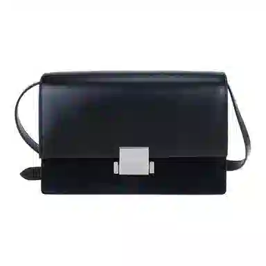 Saint Laurent YSL Flap Shoulder Bag Black