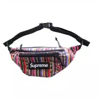Supreme SS20 Week 9 Woven Stripe Waist Bag