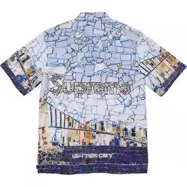 Supreme SS24 WEEK11 MOSAIC SS SHIRT logo