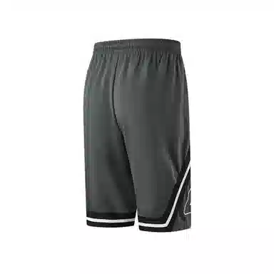 匹克 问鼎系列 针织五分篮球裤夏季新款宽松透气运动短裤跑步裤 男款 磁石灰