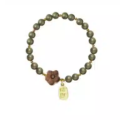 Jiulonggu Green Sandalwood Bracelet