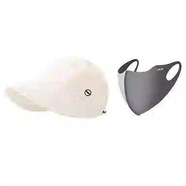 匹克 出行必备 可扎马尾 薄款透气速干 空顶遮阳太阳 口罩冰袖套装 聚酯纤维 防晒帽 女款