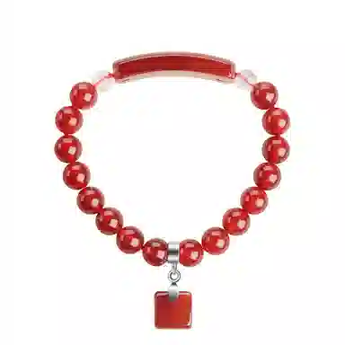 石头记 一往情深 玛瑙 手串 女款